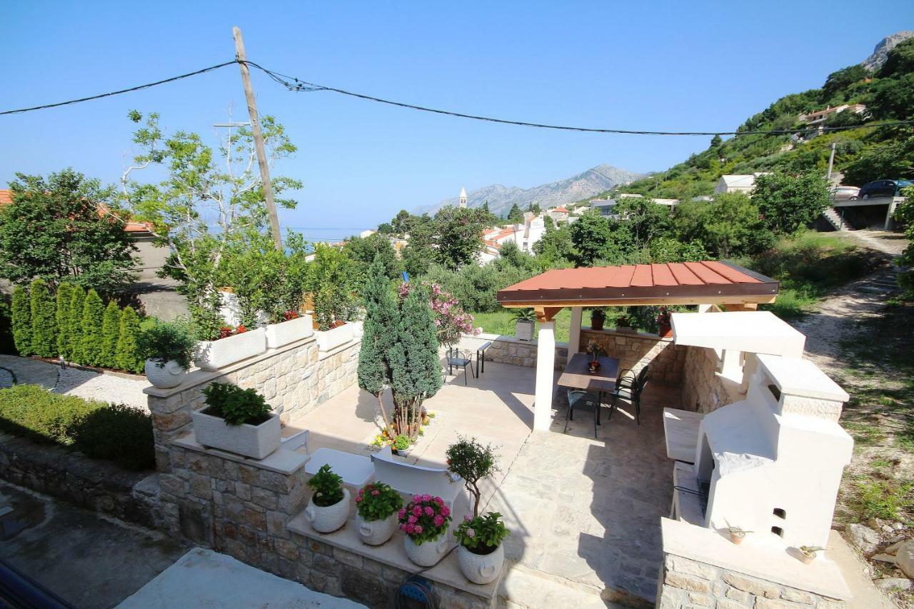 Apartmani Dalmacija Brela Dış mekan fotoğraf